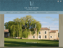 Tablet Screenshot of lagirarde.com